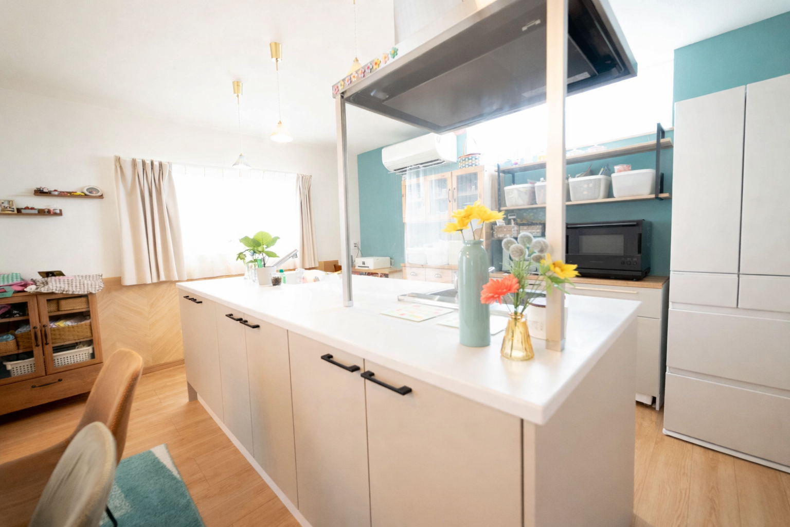 毎日が彩りに満ち溢れる家