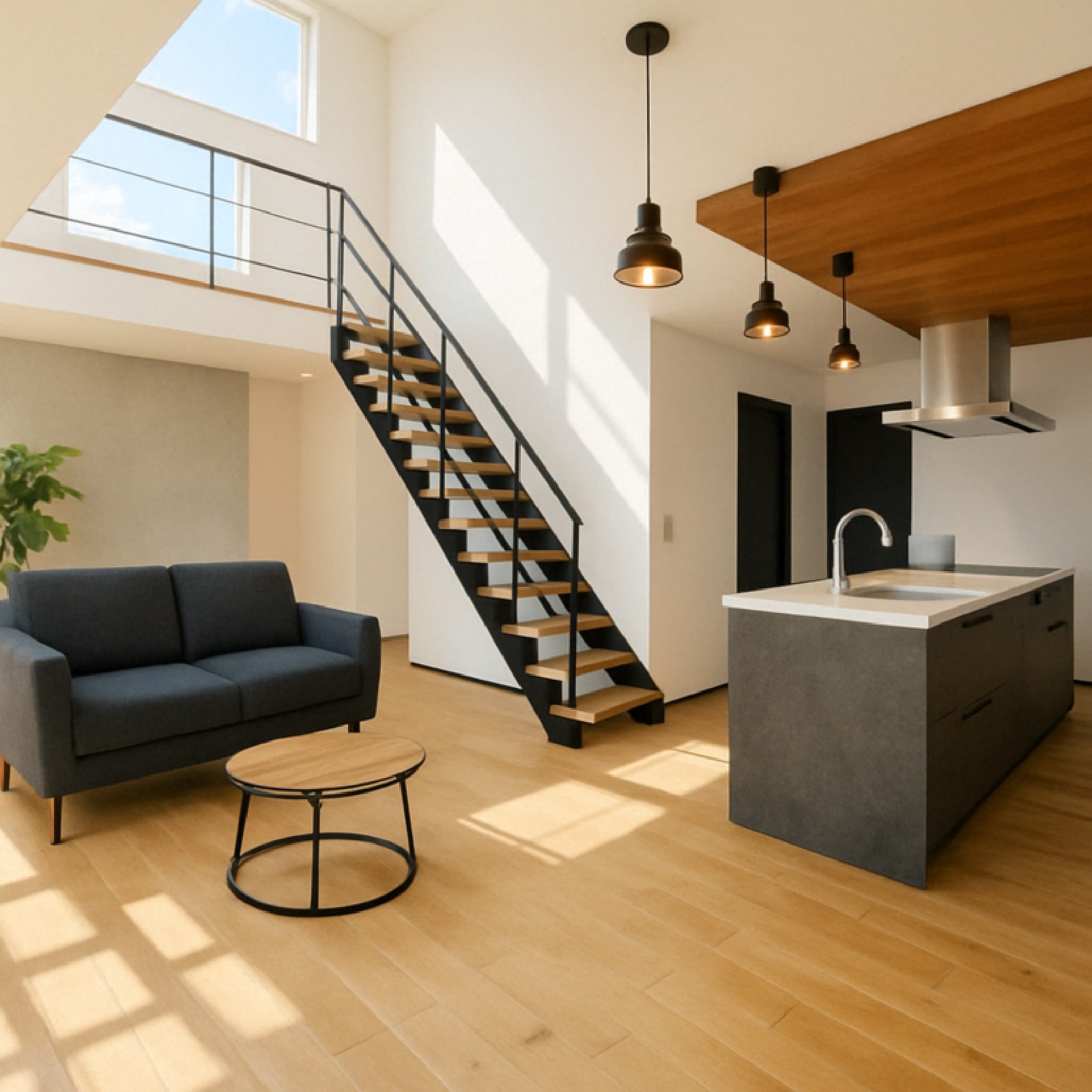 落ち着きと遊び心が両立する、大人お洒落な家