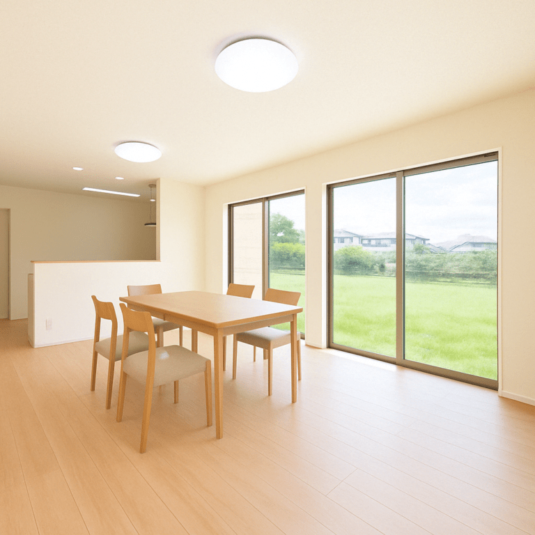 家事ラク動線にこだわった、完全自由設計の家